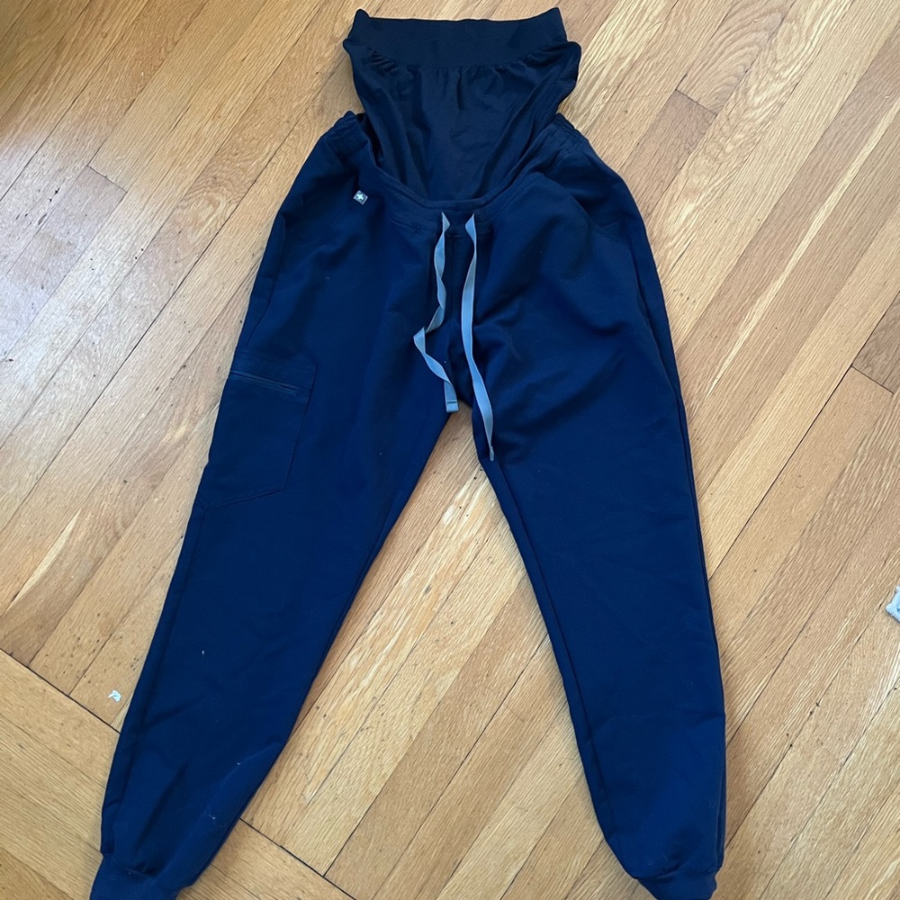 Navy Blue Maternity Figs scrubs!